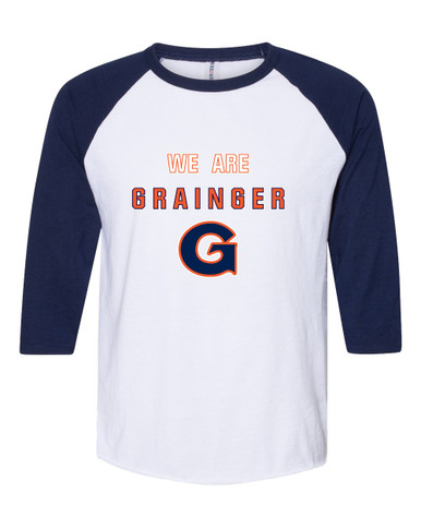 Grainger Grizzlies We Are Women's Baseball T-Shirt