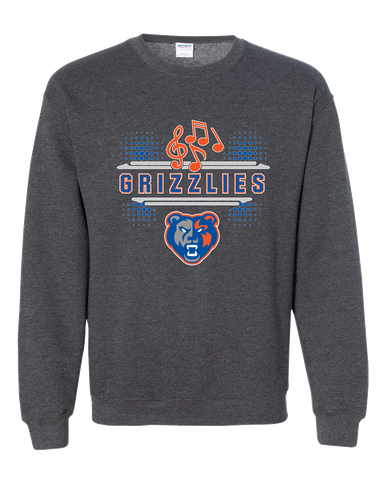 Grand Oaks Grizzlies Band # 3 Men's Sweatshirt
