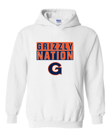 Grainger Grizzlies Nation #1 Men's Hoodie