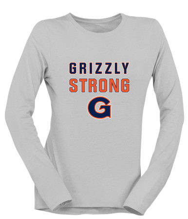 Grainger Grizzlies Strong #2 Women's LS T-Shirt