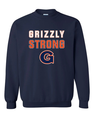 Grainger Grizzlies Strong #2 Men's Sweatshirt