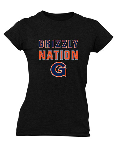 Grainger Grizzlies Nation #2 Women's Premium SS T-Shirt