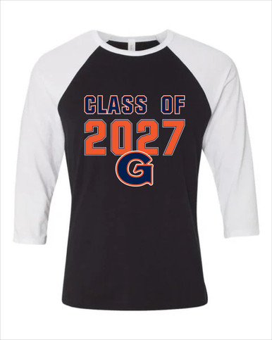 Grainger Grizzlies Class of 2027 Women's Baseball T-Shirt