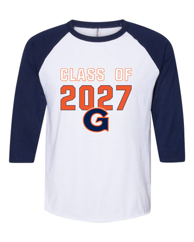 Grainger Grizzlies Class of 2027 Men's Baseball T-Shirt