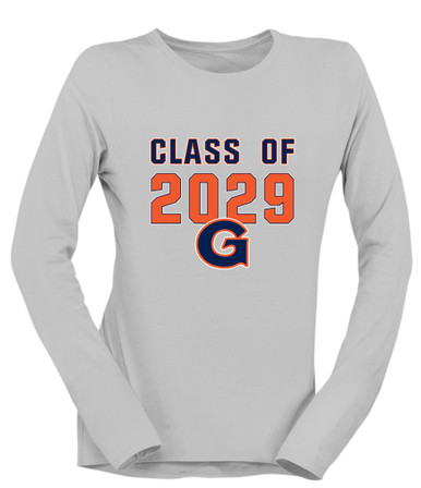 Grainger Grizzlies Class of 2029 Women's LS T-Shirt