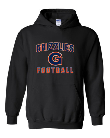 Grainger Grizzlies Football #1 Men's Hoodie