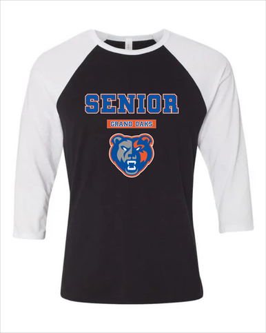Grand Oaks Grizzlies Senior #2 Men's Baseball T-Shirt