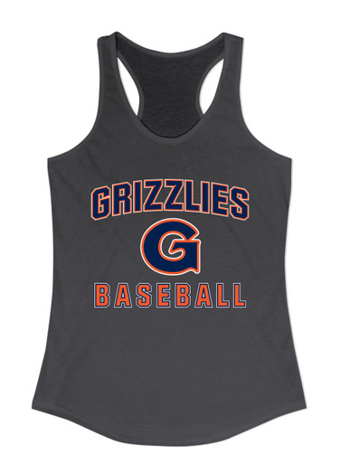 Grainger Grizzlies Baseball #1 Women's Tank Top