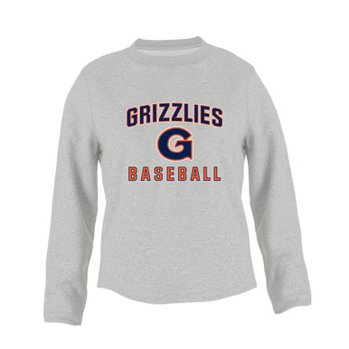 Grainger Grizzlies Baseball #1 Women's Sweatshirt
