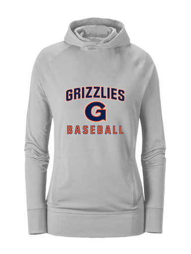 Grainger Grizzlies Baseball #1 Women's Hoodie