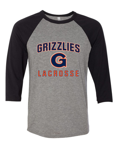 Grainger Grizzlies Lacrosse Women's Baseball T-Shirt