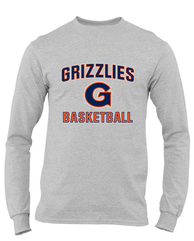 Grainger Grizzlies Basketball #1 Men's Premium LS T-Shirt
