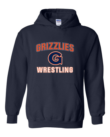 Grainger Grizzlies Wrestling Men's Hoodie