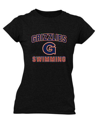 Grainger Grizzlies Swimming Women's SS T-Shirt