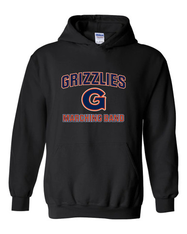 Grainger Grizzlies Marching Band Men's Hoodie