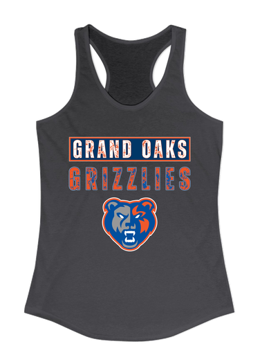 Grand Oaks Grizzlies Mascot #9 Women's Tank Top