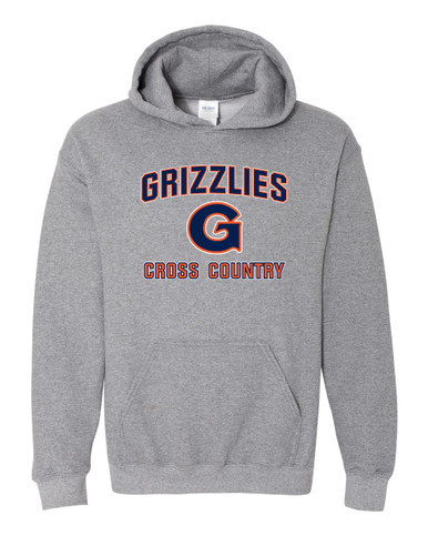 Grainger Grizzlies Cross Country Men's Hoodie