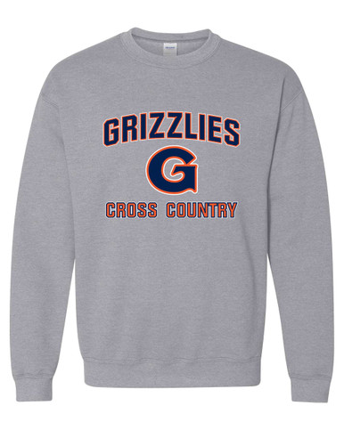 Grainger Grizzlies Cross Country Men's Sweatshirt