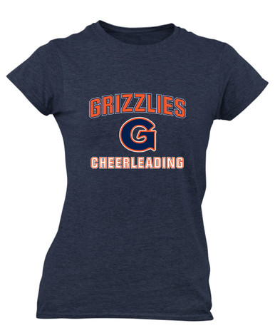 Grainger Grizzlies Cheerleading Women's Premium SS T-Shirt
