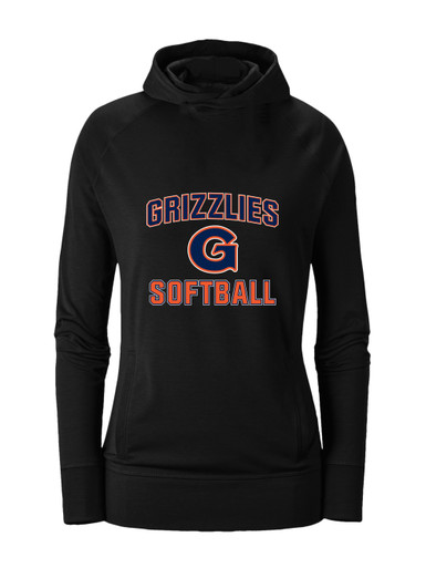 Grainger Grizzlies Softball #1 Women's Hoodie
