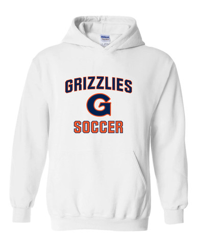 Grainger Grizzlies Soccer #1 Men's Hoodie