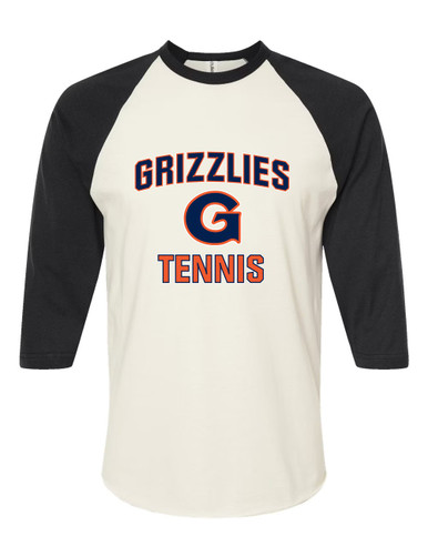 Grainger Grizzlies Tennis Women's Baseball T-Shirt
