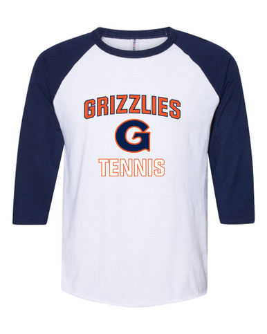 Grainger Grizzlies Tennis Men's Baseball T-Shirt