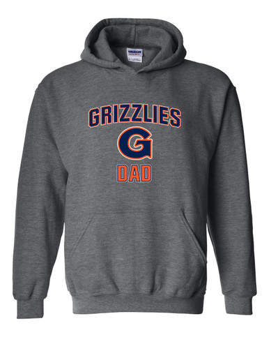 Grainger Grizzlies Dad Men's Hoodie