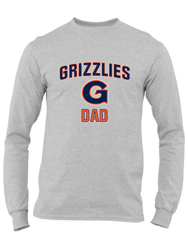 Grainger Grizzlies Dad Men's LS T-Shirt