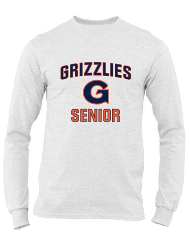 Grainger Grizzlies Senior #1 Men's Premium LS T-Shirt