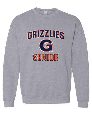Grainger Grizzlies Senior #1 Men's Sweatshirt