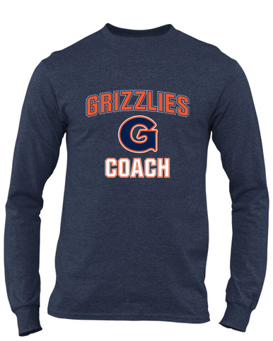 Grainger Grizzlies Coach Men's Premium LS T-Shirt