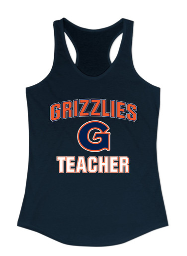 Grainger Grizzlies Teacher Women's Tank Top