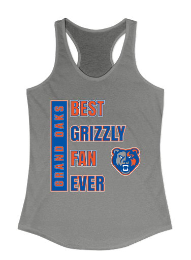 Grand Oaks Grizzlies Best Grizzly Fan Women's Tank Top