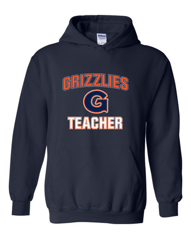 Grainger Grizzlies Teacher Men's Hoodie
