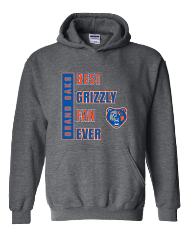 Grand Oaks Grizzlies Best Grizzly Fan Men's Hoodie