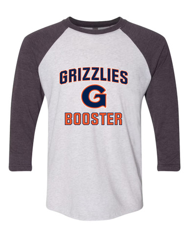 Grainger Grizzlies Booster Men's Baseball T-Shirt