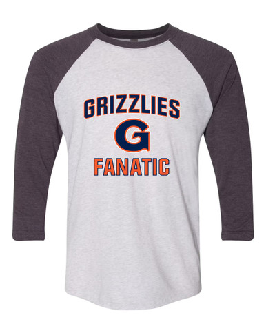 Grainger Grizzlies Fanatic Women's Baseball T-Shirt