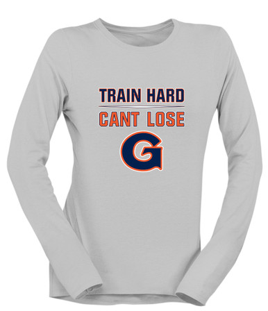Grainger Grizzlies Train Hard, Can't Lose Women's LS T-Shirt