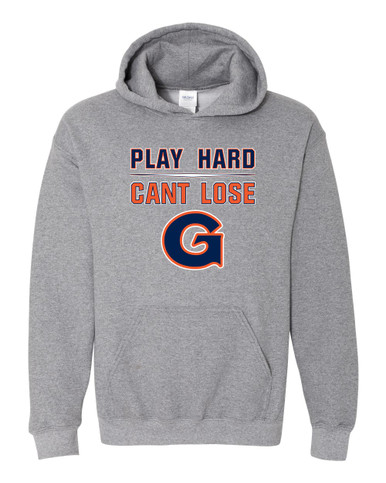 Grainger Grizzlies Play Hard, Can't Lose Men's Hoodie