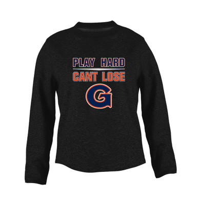 Grainger Grizzlies Play Hard, Can't Lose Women's Sweatshirt
