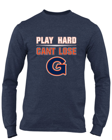 Grainger Grizzlies Play Hard, Can't Lose Men's Premium LS T-Shirt