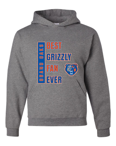 Grand Oaks Grizzlies Best Grizzly Fan Men's Premium Hoodie