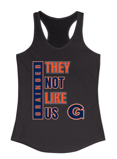 Grainger Grizzlies They Not Like Us #1 Women's Tank Top