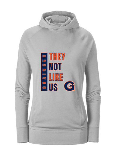 Grainger Grizzlies They Not Like Us #1 Women's Hoodie