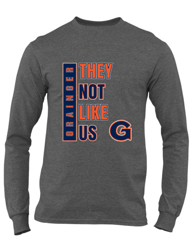 Grainger Grizzlies They Not Like Us #1 Men's Premium LS T-Shirt