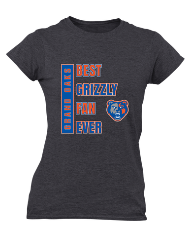 Grand Oaks Grizzlies Best Grizzly Fan Women's Premium SS T-Shirt