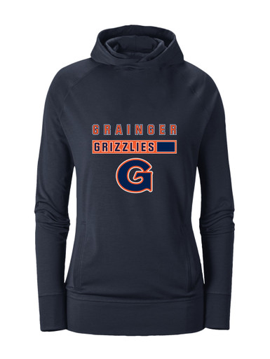 Grainger Grizzlies Mascot #7 Women's Hoodie