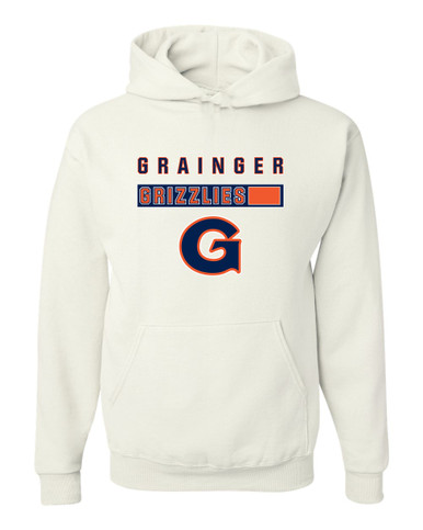 Grainger Grizzlies Mascot #7 Men's Premium Hoodie