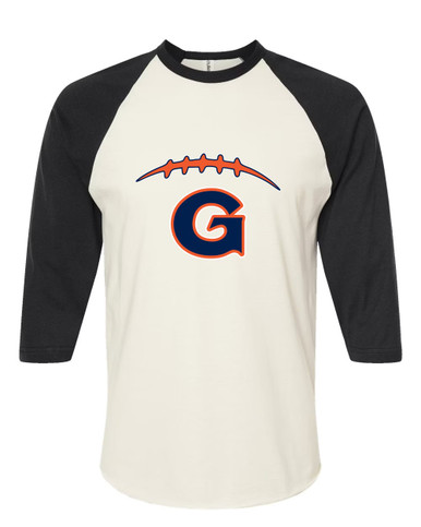 Grainger Grizzlies Football #2 Women's Baseball T-Shirt